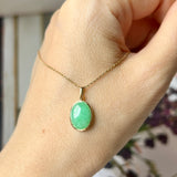 A-Grade MINI.malist Apple Green “ANOTCH” Jadeite Pendant No. 172518