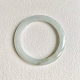 52.5mm A-Grade Natural Light Green Modern Round Bangle No. 600149