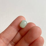 A-Grade Natural Light Green Jadeite Barrel Pendant No. 172496