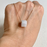 A-Grade Natural Lavender Jadeite Barrel Pendant No. 172489