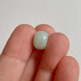 A-Grade Natural Light Green Jadeite Barrel Pendant No. 172495