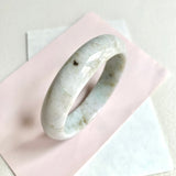 58.3mm A-Grade Natural White Modern Round Bangle No. 600162