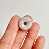 A-Grade Natural Lilac Green Jadeite Bagel Piece No. 172480