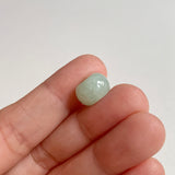 A-Grade Natural Light Green Jadeite Barrel Pendant No. 172497