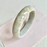 58.4mm A-Grade Natural Light Yellowish Brown Modern Round Bangle No. 600169