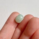 A-Grade Natural Light Green Jadeite Barrel Pendant No. 172495