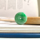 A-Grade Natural Imperial Green Jadeite Donut No.172509