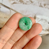 A-Grade Natural Imperial Green Jadeite Donut No.172509