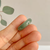 A-Grade Natural Greenish Blue Jadeite Donut No.172511