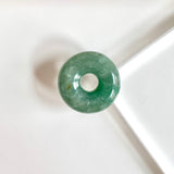 A-Grade Natural Bluish Green Jadeite Bagel Piece No. 172533