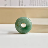 A-Grade Natural Bluish Green Jadeite Bagel Piece No. 172533