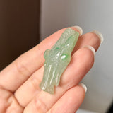 A-Grade Jadeite God of Prosperity Pendant No.172434