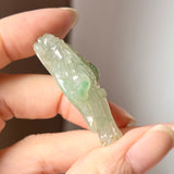 A-Grade Jadeite God of Prosperity Pendant No.172434