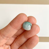 A-Grade Natural Bluish Floral Jadeite Barrel No.172542