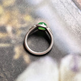 A-Grade Natural Green Jadeite Bespoke Ring No.172419