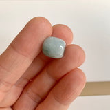 A-Grade Natural Bluish Floral Jadeite Barrel No.172543