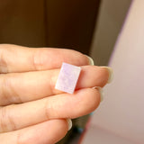 5.02cts A-Grade Natural Lavender Jadeite Rectangle No.130475