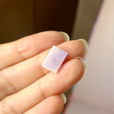 5.02cts A-Grade Natural Lavender Jadeite Rectangle No.130475