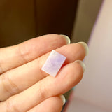 5.02cts A-Grade Natural Lavender Jadeite Rectangle No.130475