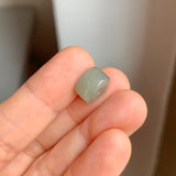 A-Grade Natural Bluish Green Jadeite Barrel No.172552