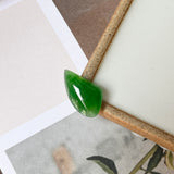 SOLD OUT: 6.26cts A-Grade Natural Green Jadeite Fancy Cabochon (Collector's Item) No.130480