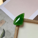 SOLD OUT: 6.26cts A-Grade Natural Green Jadeite Fancy Cabochon (Collector's Item) No.130480