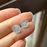 SOLD OUT: 2.79cts Icy A-Grade Natural Frangipani Jadeite Pair No.180817