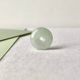 A-Grade Natural Light Green Jadeite Donut No.171233