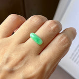 2.3 cts A-Grade Natural Apple Green Jadeite Saddle Piece No.130426