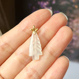 Icy A-Grade Jadeite Christmas Tree Pendant No.172516