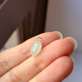 A-Grade Light Green Jadeite Heart Pendant No. 172522