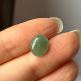 2.65 cts A-Grade Natural Green Jadeite Oval Cabochon No. 130486