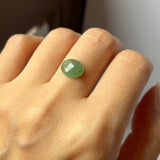 2.65 cts A-Grade Natural Green Jadeite Oval Cabochon No. 130486