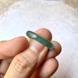 17mm A-Grade Natural Bluish Green Jadeite Abacus Band No.162108