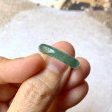 17mm A-Grade Natural Bluish Green Jadeite Abacus Band No.162108