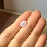 SOLD OUT: 1.81cts A-Grade Natural Pink Lavender Jadeite Pear Cabochon No.130487