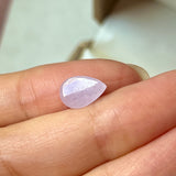 SOLD OUT: 1.81cts A-Grade Natural Pink Lavender Jadeite Pear Cabochon No.130487