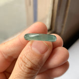 16.1mm A-Grade Natural Bluish Green Jadeite Abacus Band No.162012