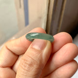 16.1mm A-Grade Natural Bluish Green Jadeite Abacus Band No.162012