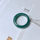 17.1mm Icy A-Grade Natural Bluish Green Jadeite Abacus Band No.162101