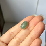 A-Grade Natural Bluish Green Jadeite Barrel No. 172570