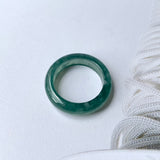 16mm A-Grade Natural Bluish Green Jadeite Abacus Band No.162109