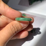 16.7mm A-Grade Natural Floral Imperial Jadeite Ring Band No. 162180