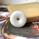 A-Grade Natural Lavender Jadeite Donut No.171545