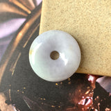 A-Grade Natural Lavender Jadeite Donut No.171545