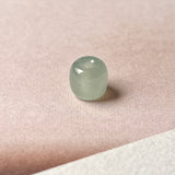 SOLD OUT: Icy A-Grade Natural Light Bluish Green Jadeite Barrel Pendant No. 172402