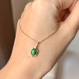 SOLD OUT: A-Grade Imperial Green Jadeite Colour Galore Pendant No. 172406