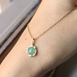 A-Grade Green Jadeite Colour Galore Pendant No. 172407