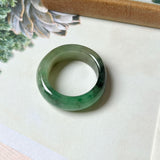 17mm A-Grade Natural Imperial Green Jadeite Abacus Band No.161857