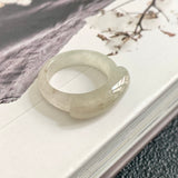 16mm A-Grade Natural Jadeite Ring Band No.161974